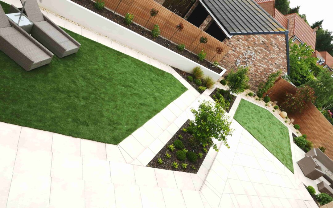 Contemporary Corbridge Garden