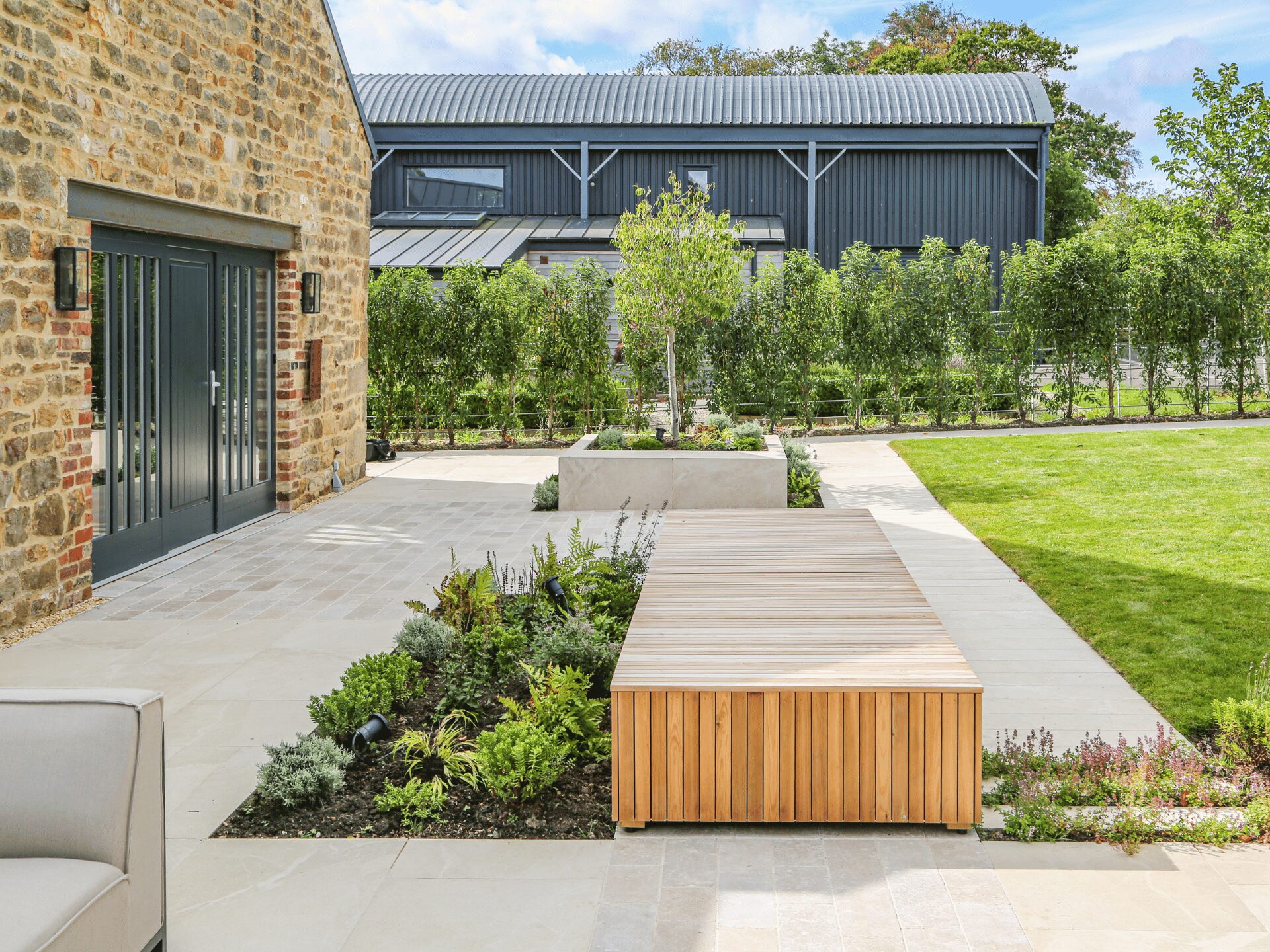 Barn Conversion Co Durham Sam Nattress Gardens (2)