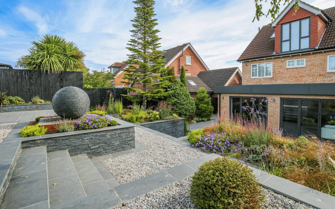 Contemporary Terraced Garden Hartlepool