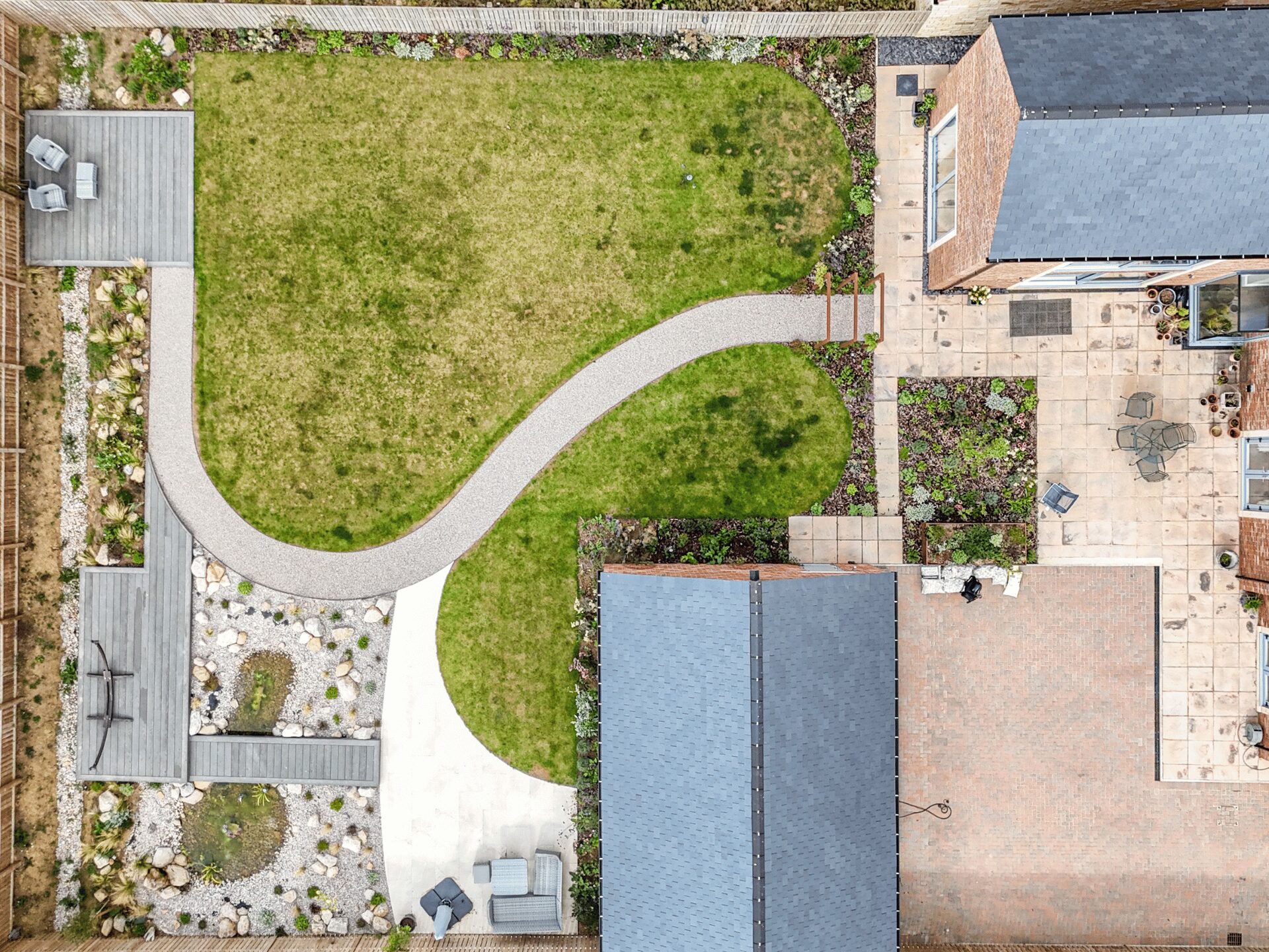 Pond Boardwalk Garden Middleton Tyas Sam Nattress (15)