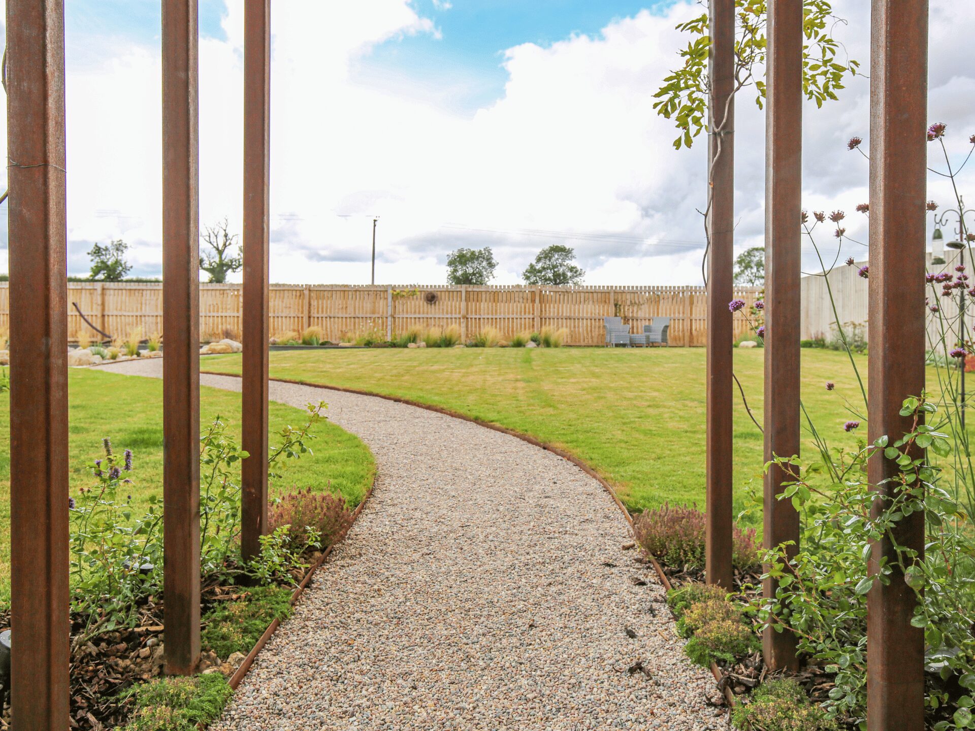Pond Boardwalk Garden Middleton Tyas Sam Nattress (2)