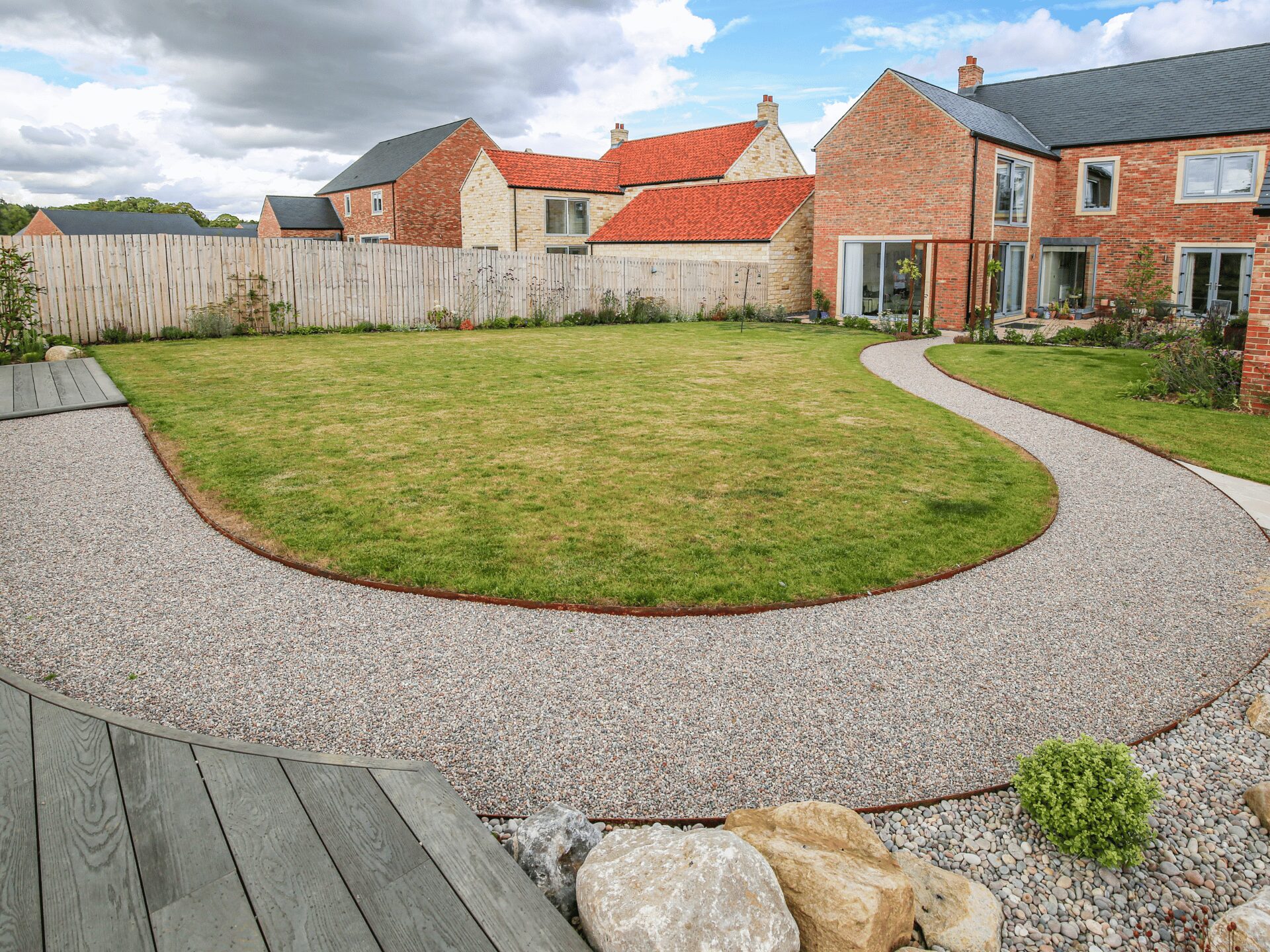 Pond Boardwalk Garden Middleton Tyas Sam Nattress (6)